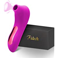 - FIDECH Masajeador Portátil Pro- Material de Silicona Medicalizado- Recargable USB Magnético- 7 Modos de Vibración
